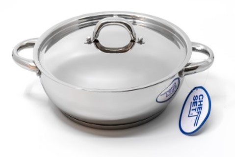 ST. STEEL CLASSIC KADAI 24 CM