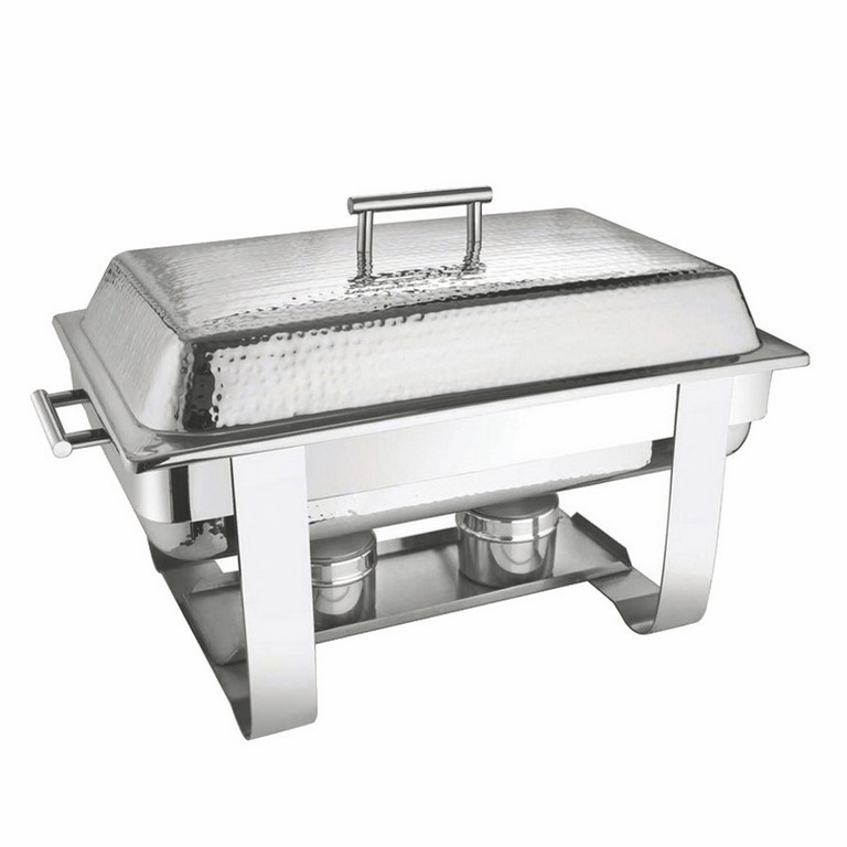 Presidential Hammered Steel 8 Ltr Chafing Dish